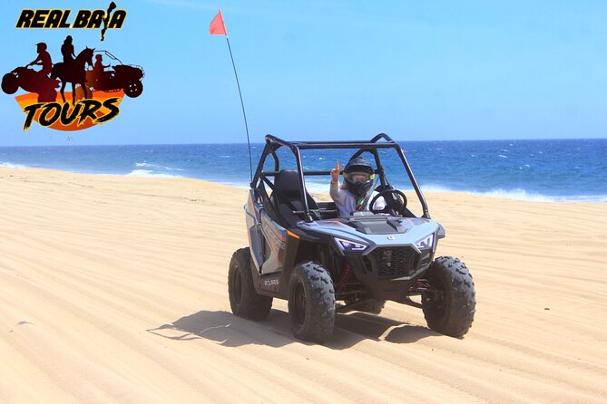New!!! Kids Off Road Experience Automatic Mini RZR Beach & Desert - From hotel pickup to the Real Baja Tours park
