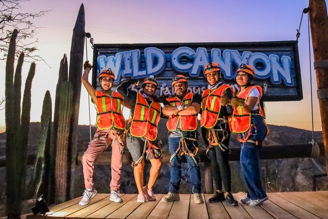 Night Ziplines & UTV Adventure + Mexican Parrillada - UTVs through the canyon at twilight