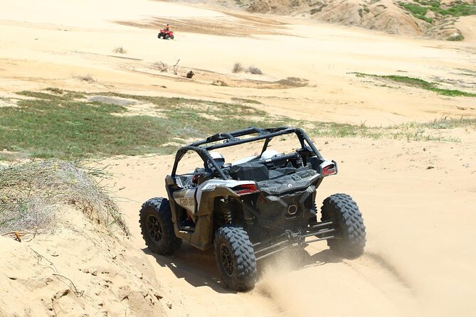 Off-Road Cabo Adventure: Beach and Desert Ride, Tequila Tasting - Cruise ship passengers get a useful setup