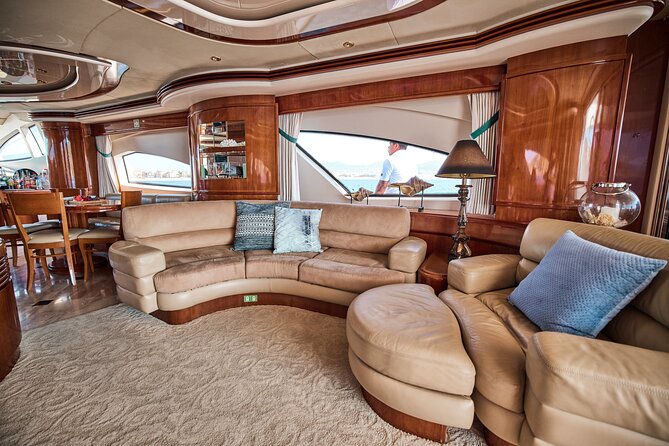 Olivia Grace 60 ft British Princess Yacht Rental - A smooth cruise with the Cabo arch in view