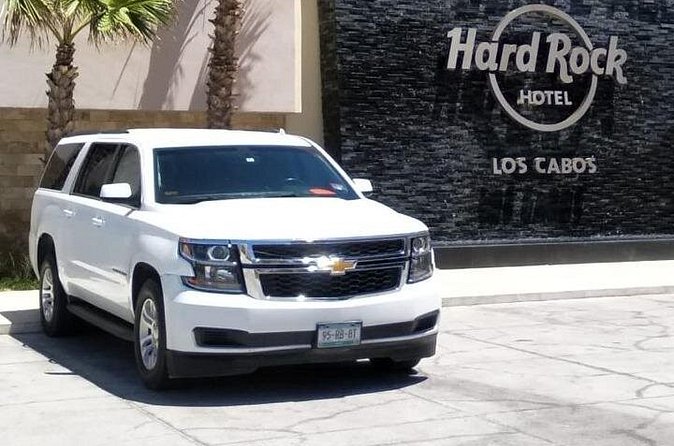 One Way Airport Transfer from SJD-Hotel or Hotel-SJD Cabo San Lucas Zone - Hotel pickup for the return to SJD