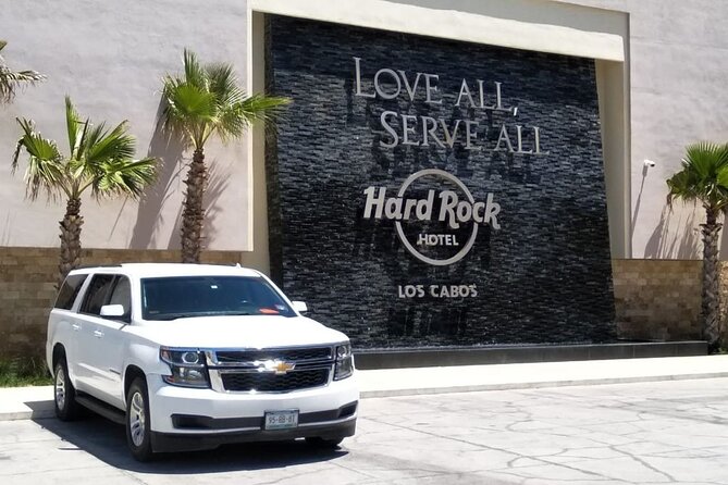 One Way Airport Transfer from SJD-Hotel or Hotel-SJD San Jose del Cabo area - A simple ride instead of a chaotic airport arrival