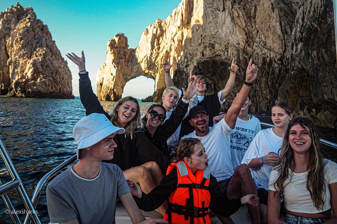 Open Ocean Safari and Whale Watching - El Arco gives you the classic Cabo view