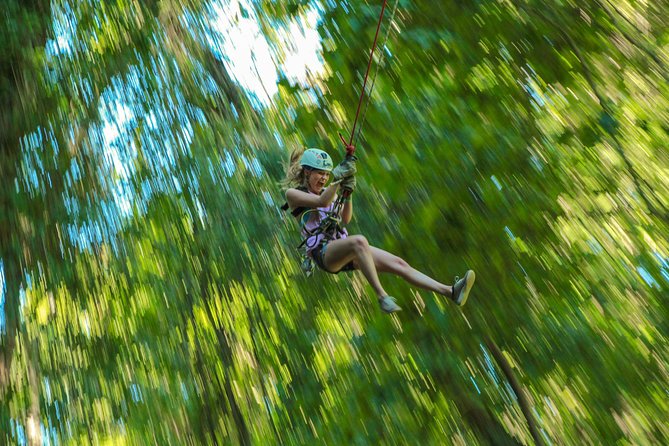 Outdoor Ziplining and UTV Adventure from Los Cabos - The long final Superman line