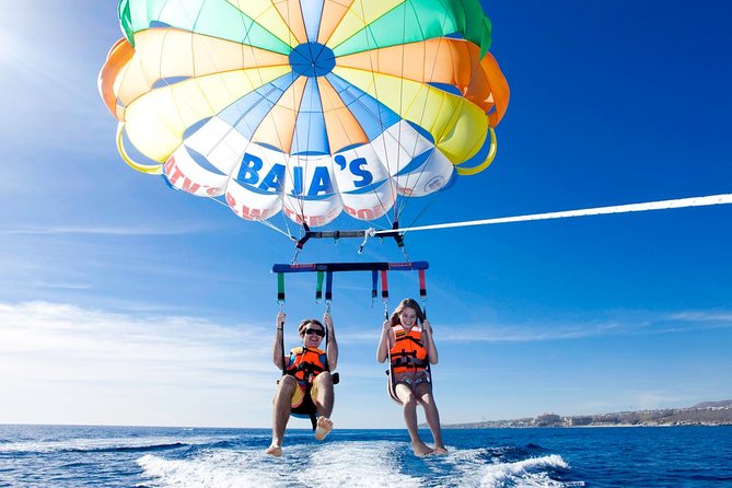 Parasailing Adventure in Los Cabos - A gentle launch, not a daredevil stunt