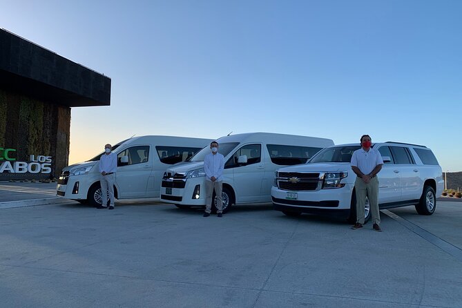 Private All Inclusive Cabo San Lucas Roundtrip Airport Transfer - What the airport pickup is like