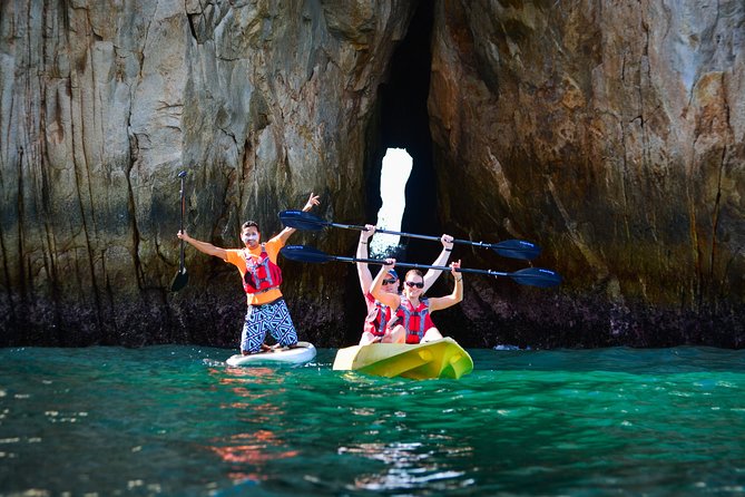 Private Los Cabos Arch and Playa del Amor Tour by Glass Bottom Kayak - Love Beach and the Pacific side