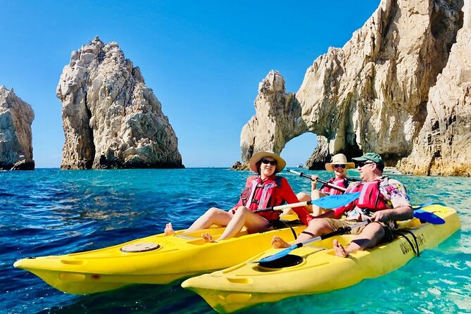 Private Los Cabos Arch & Playa del Amor tour by Glass bottom kayak - Why this kayak tour feels different from a Cabo boat ride