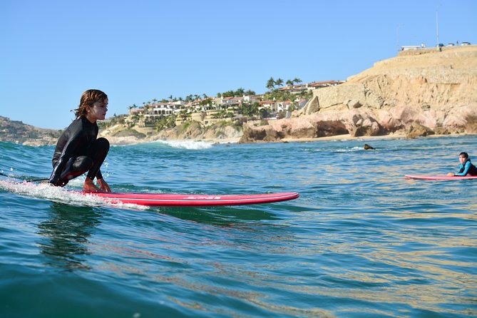 Private Los Cabos Surf Lesson at Costa Azul - Catching your first wave at Costa Azul