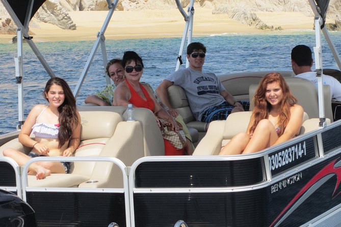 Private Luxury Pontoon Boat, Snorkel, Arch, Sunset & byond - Pickup, marina access, and timing