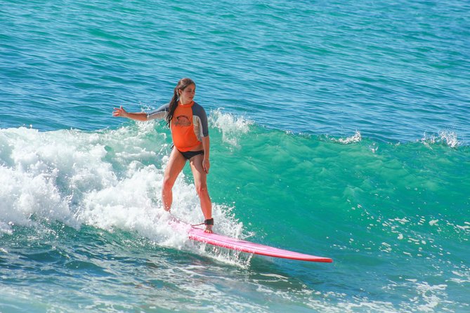 Private Surf lessons at Cerritos - Lunch at Cerritos Surf Town