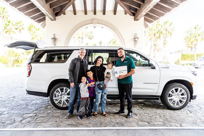Private SUV Round-Trip from Airport to Cabo San Lucas Pacific - From SJD Airport to your Cabo hotel