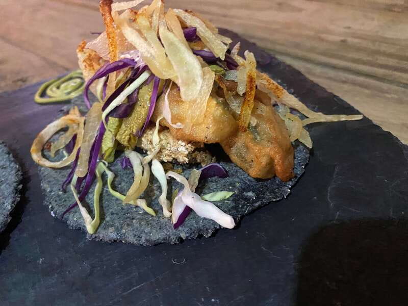 San José del Cabo: A flavor experience, margaritas tasting - Dessert arrives with homemade flan