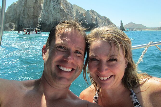Santa Maria and Chileno Bay Snorkel Adventure Los Cabos - El Arco adds a strong sightseeing break