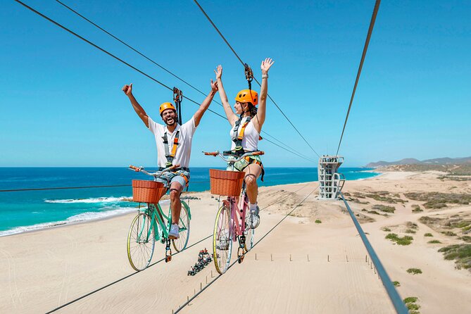 Sky Bike Free Camel Ride and Horseback Riding - Reaching Cactus Park from Cabo