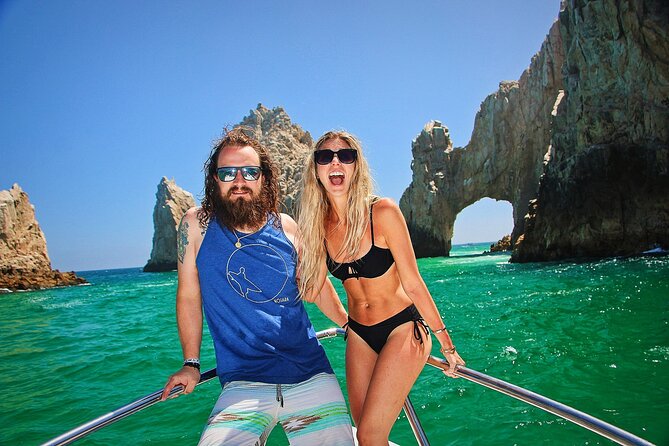 Snorkel Privately in Cabo San Lucas - Snorkeling with Roger in the water