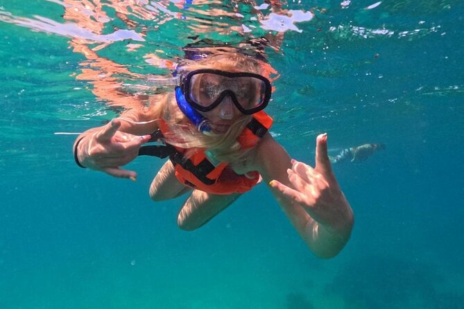 Snorkel Tour in private Trimarán in Los Cabos - Pelican Rock is the main water stop