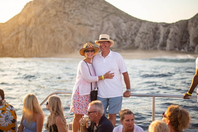 Sunset Cruise in Los Cabos with Jazz and Wine - Lover’s Beach and the Arch of Cabo San Lucas