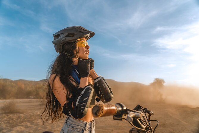 Sunset E-bike Beach Ride with Mexican Dinner and Margaritas - Sunset by the bonfire
