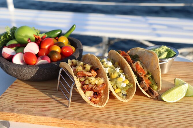 Tacos buffet & Open Bar Cruise! Los Cabos Round Transportation - Hotel pickup requires careful attention