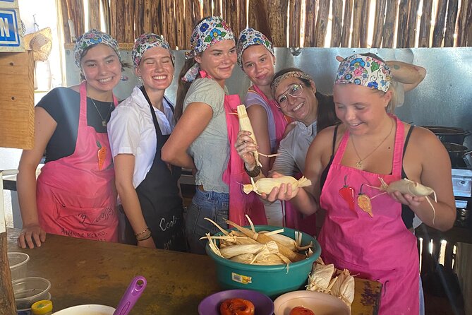 Tamales or chiles rellenos cooking class,tequila & Mezcal tasting - Key points at a glance