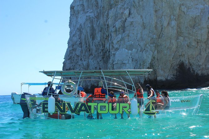 Tours in Cabo, Paseo al Arco and Fin de la Tierra in the only Clear Boat - Price and value at $38.11