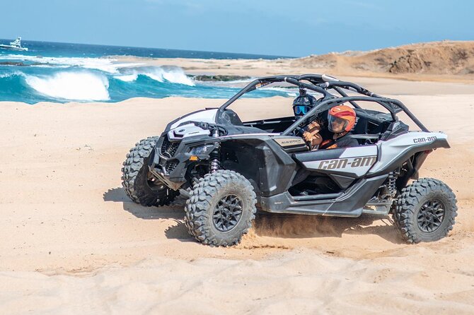 UTV 4X4 Cabo Adventure, Beach Ride & Tequila Tasting - Following the desert route toward Playa Migrino