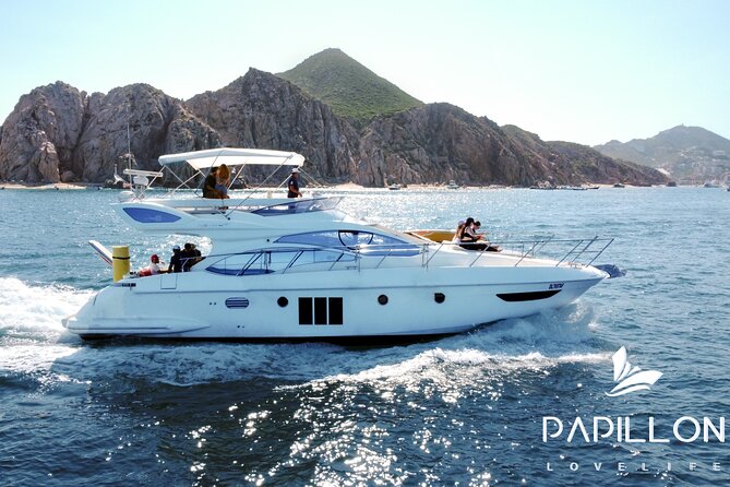 Yacht Azimut for rent in Cabo San Lucas - A lunch spread that fits the boat setting