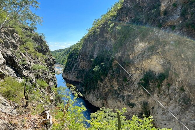 Zipline Adventure from Caduaño - The views from 40 meters above the ground