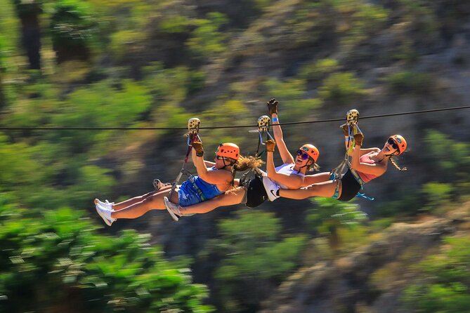 Ziplines Adventure – The Fastest & Best ones Crossing the Canyon - Key points at a glance
