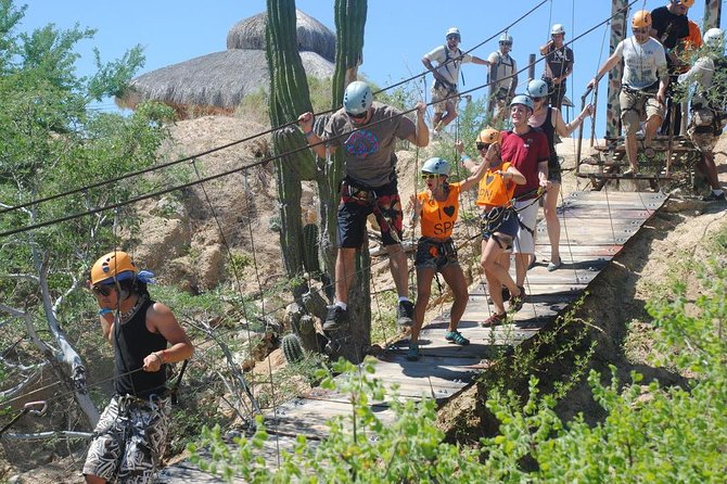 Ziplines and Rappelling at Costa Azul - Food, drinks, photos, and the tequila tasting