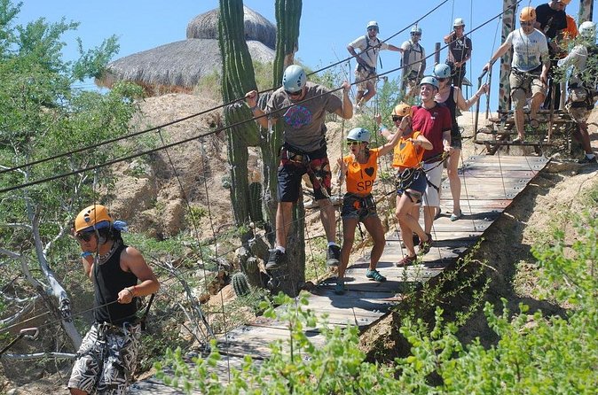 Ziplines and Rappelling at Costa Azul - What the $118 price really covers