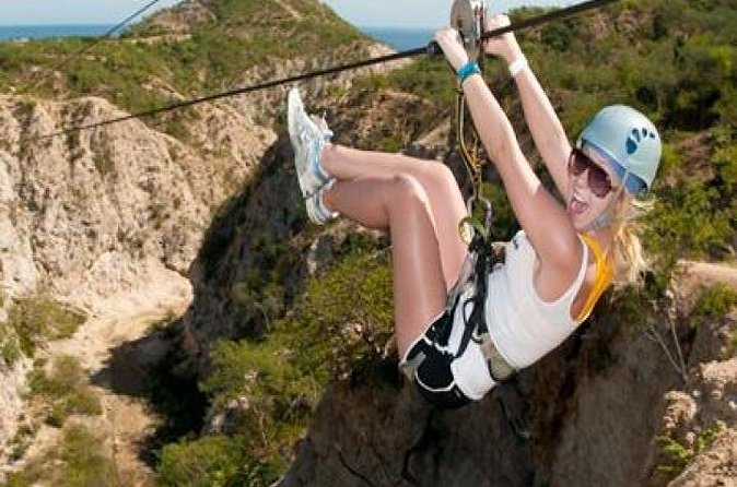 Ziplines and Rappelling at Costa Azul - Who will enjoy this most